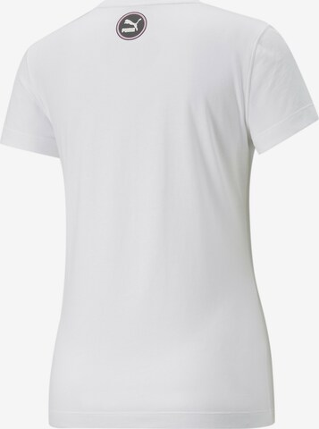 PUMA T-Shirt 'Smileworld' in Weiß