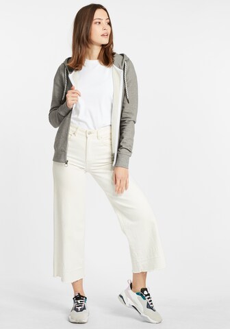 Oxmo Sweatjacke 'Celia' in Grau