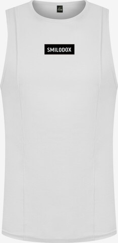 Smilodox Performance Shirt 'Richard' in White: front