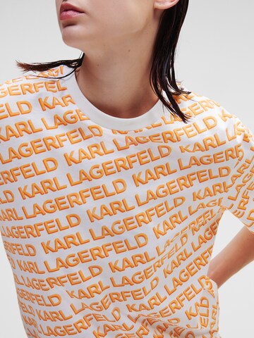 Karl Lagerfeld T-shirt i orange