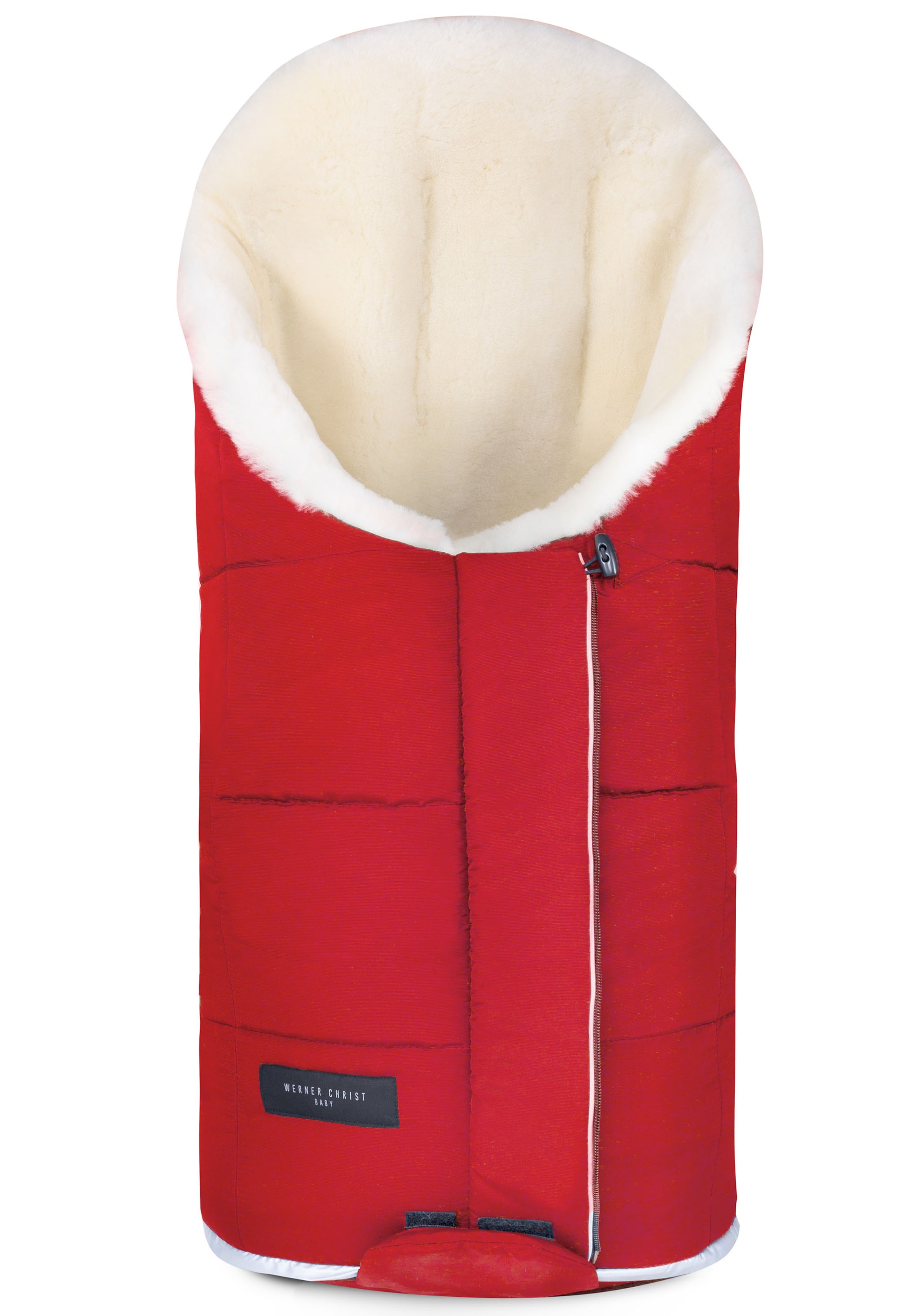 Werner Christ Baby Kinderwagen accessoires 'TULA VARIO' in Rood: voorkant