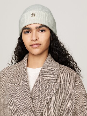 Bonnet TOMMY HILFIGER en blanc : devant