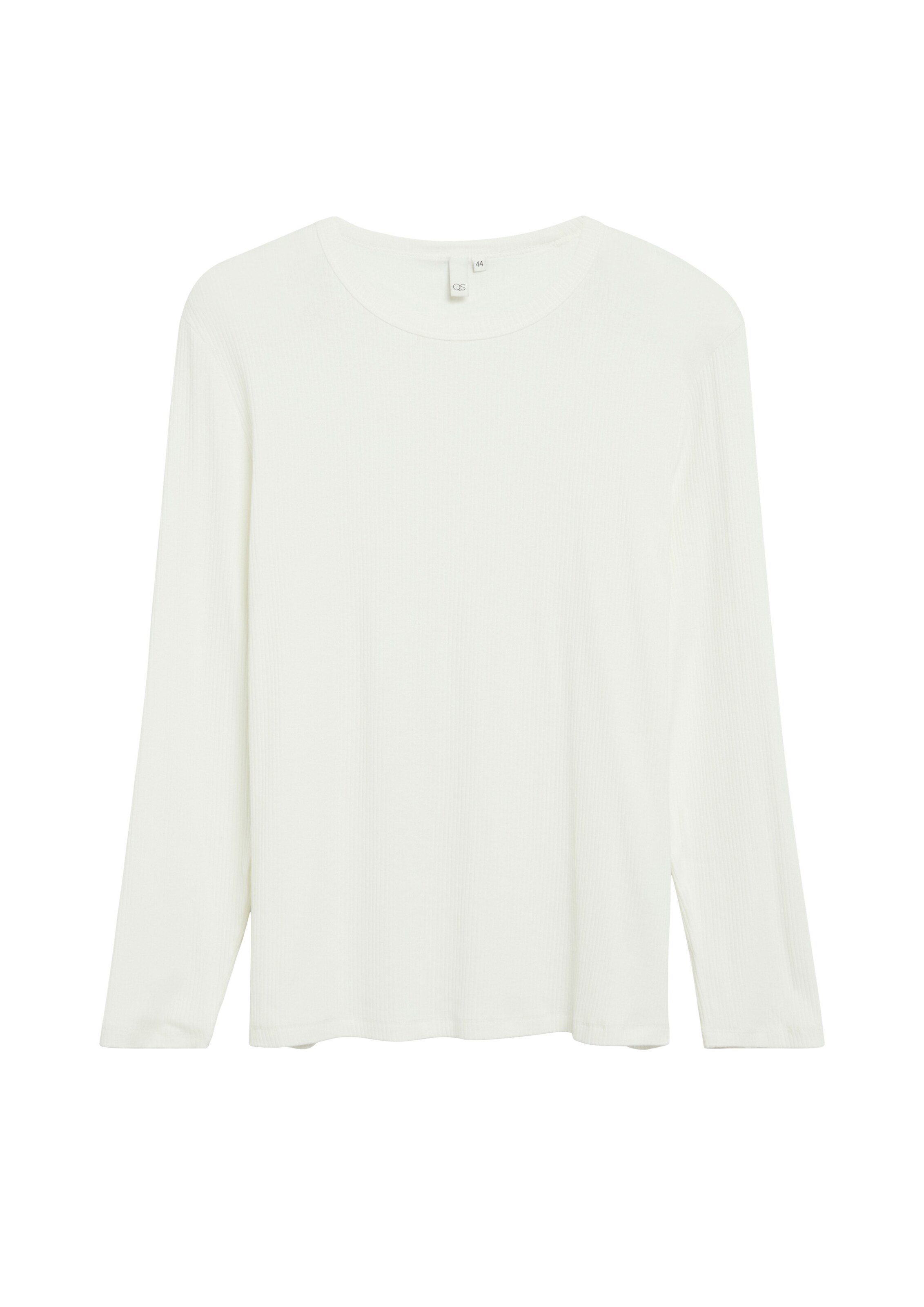 T-shirt QS en beige : devant