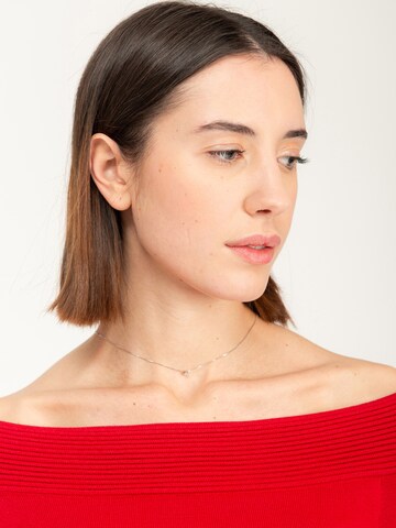 Influencer Pullover in Rot