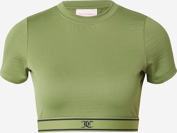 Juicy Couture Sport Funkční tričko – zelená: přední strana