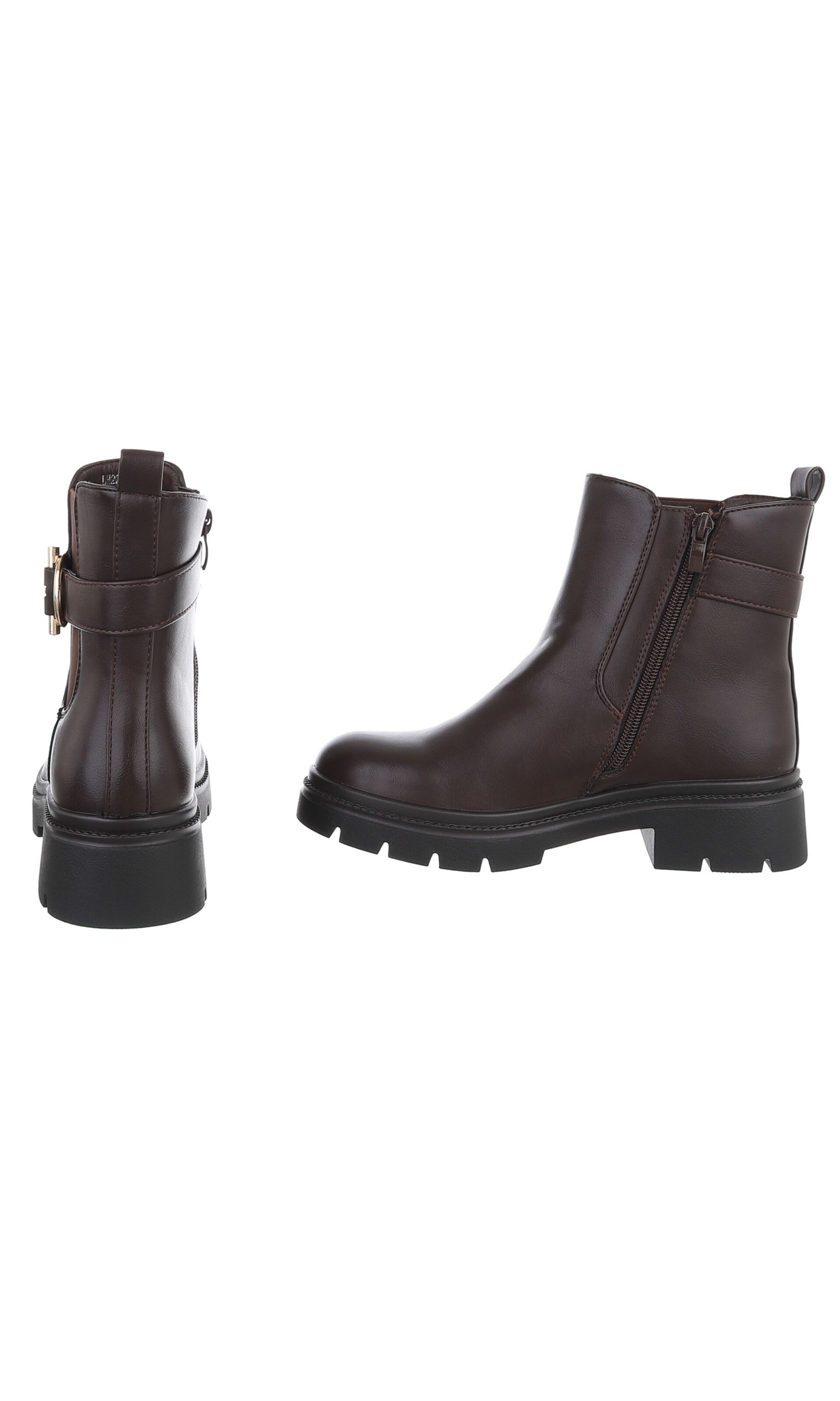 Ital-Design Ankle Boots in Brown