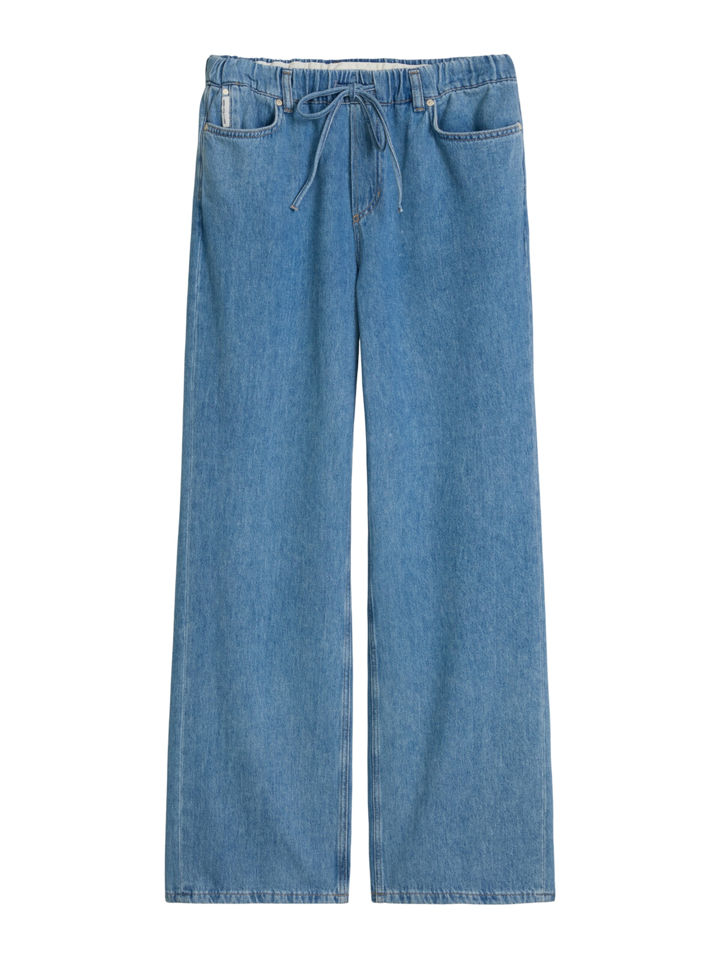 Marc O'Polo DENIM Wide leg Jeans 'Tomma' in Blue: front