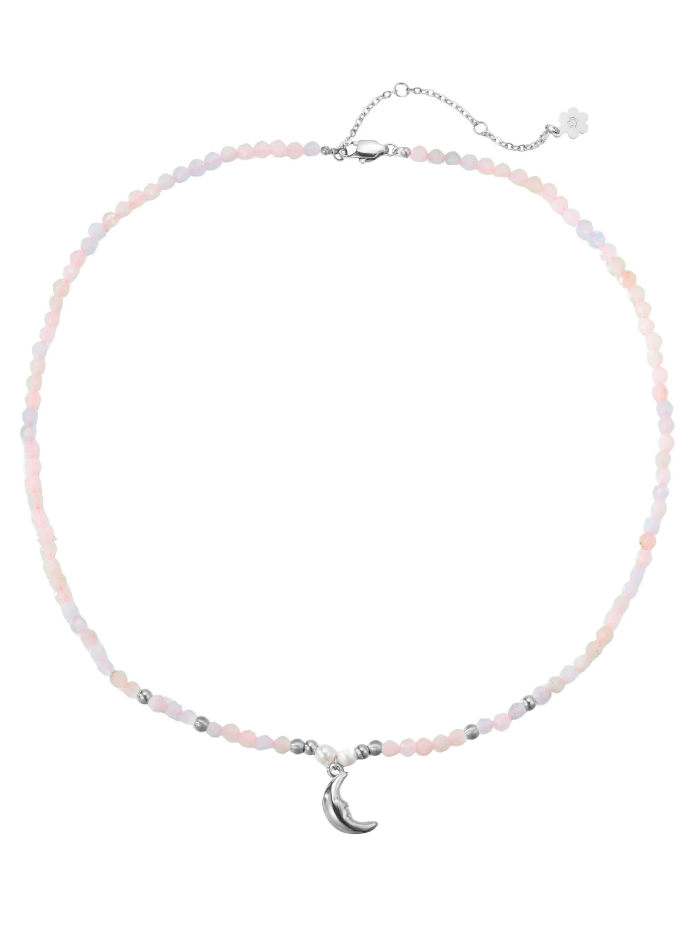 Collana 'Moon' di Hey Happiness in argento
