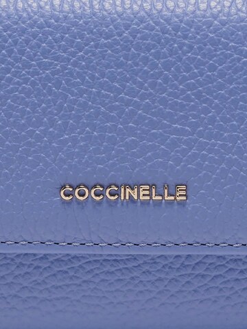 Coccinelle Portemonnee 'COCCINELLE METALLIC' in Blauw