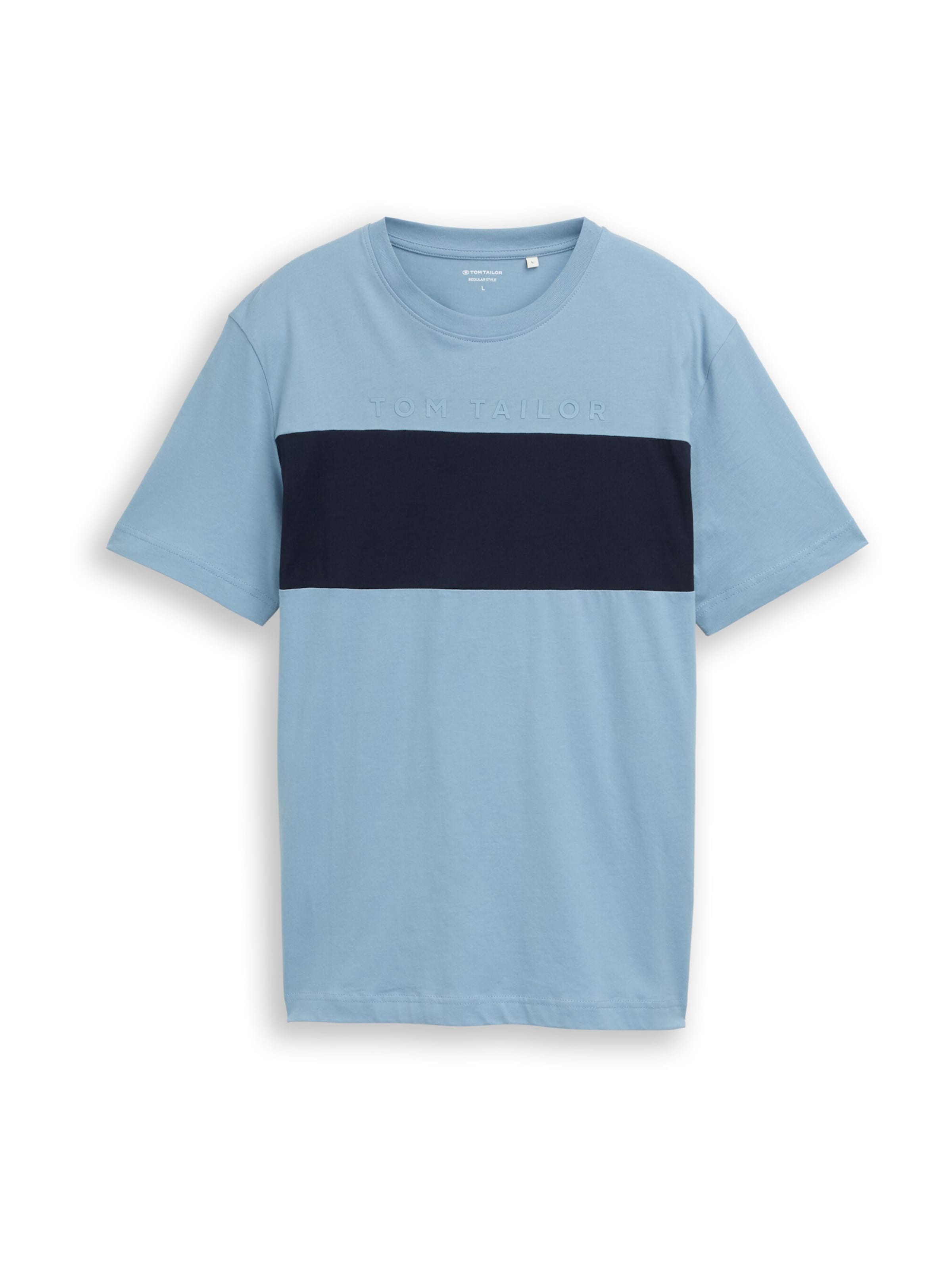 mėlyna TOM TAILOR Marškinėliai: priekis