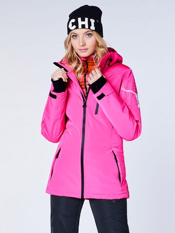 CHIEMSEE Skijacke 'Ruka' in Pink: Vorderseite