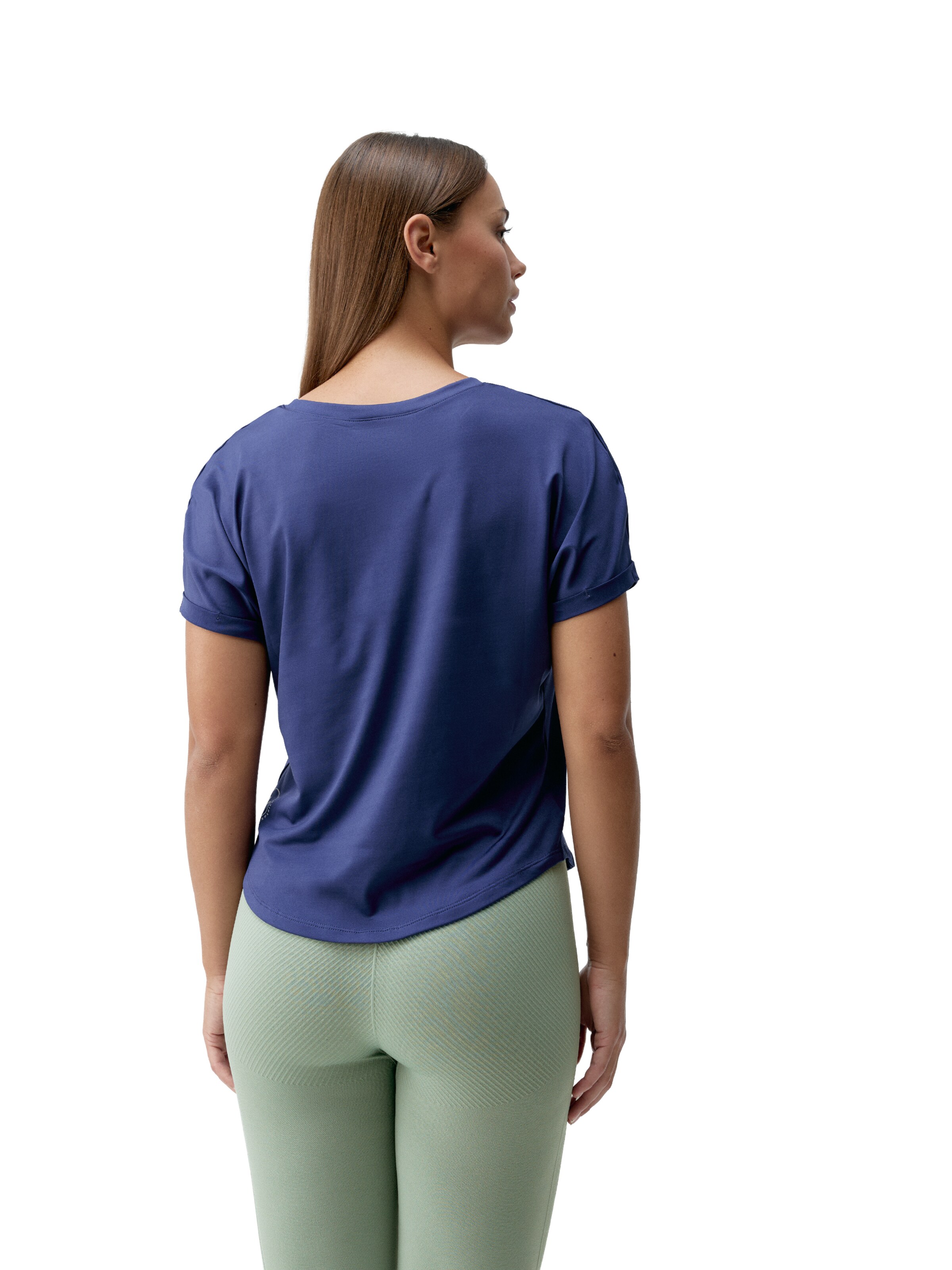Born Living Yoga Functioneel shirt 'Azami' in Blauw
