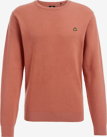 WE Fashion Sweater in Orange: front