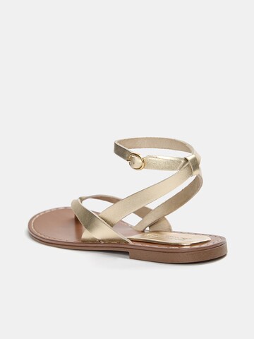 Infradito di Pull&Bear in oro