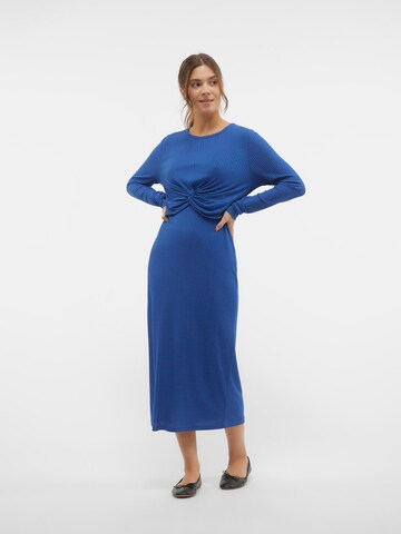 MAMALICIOUS Sukienka 'Anli June' w kolorze niebieski