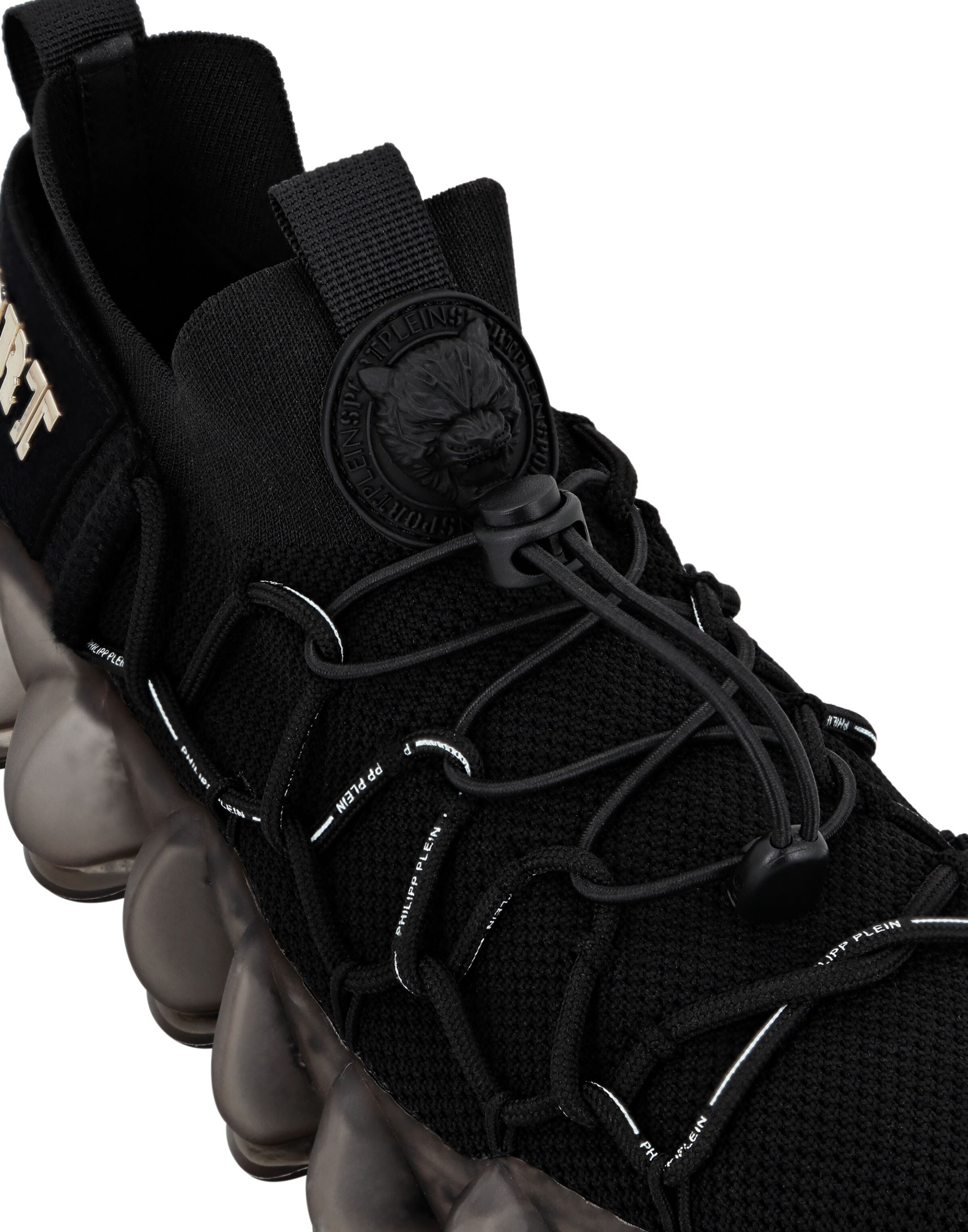 Plein Sport - Zapatillas deportivas bajas 'The Bubble Gen.X.02 Tiger' en negro