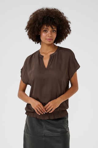 CULTURE Bluse 'CUpania Dana' i brun: forside