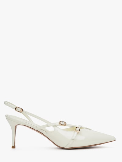 Estro Escarpins à bride arrière '2408-9' en beige clair, Vue avec produit