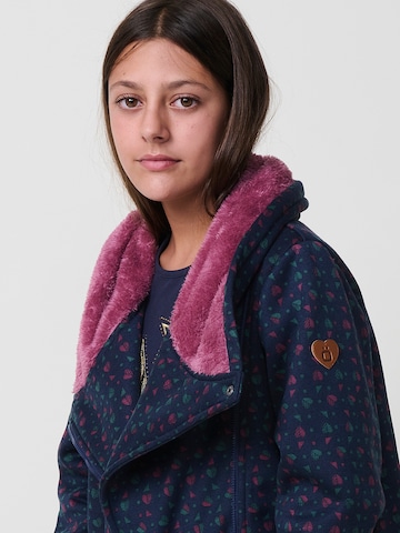 KOROSHI - Sudadera con cremallera en azul