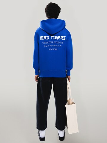 MAD TIGERS Sweatshirt 'Creative Studios' in Blue