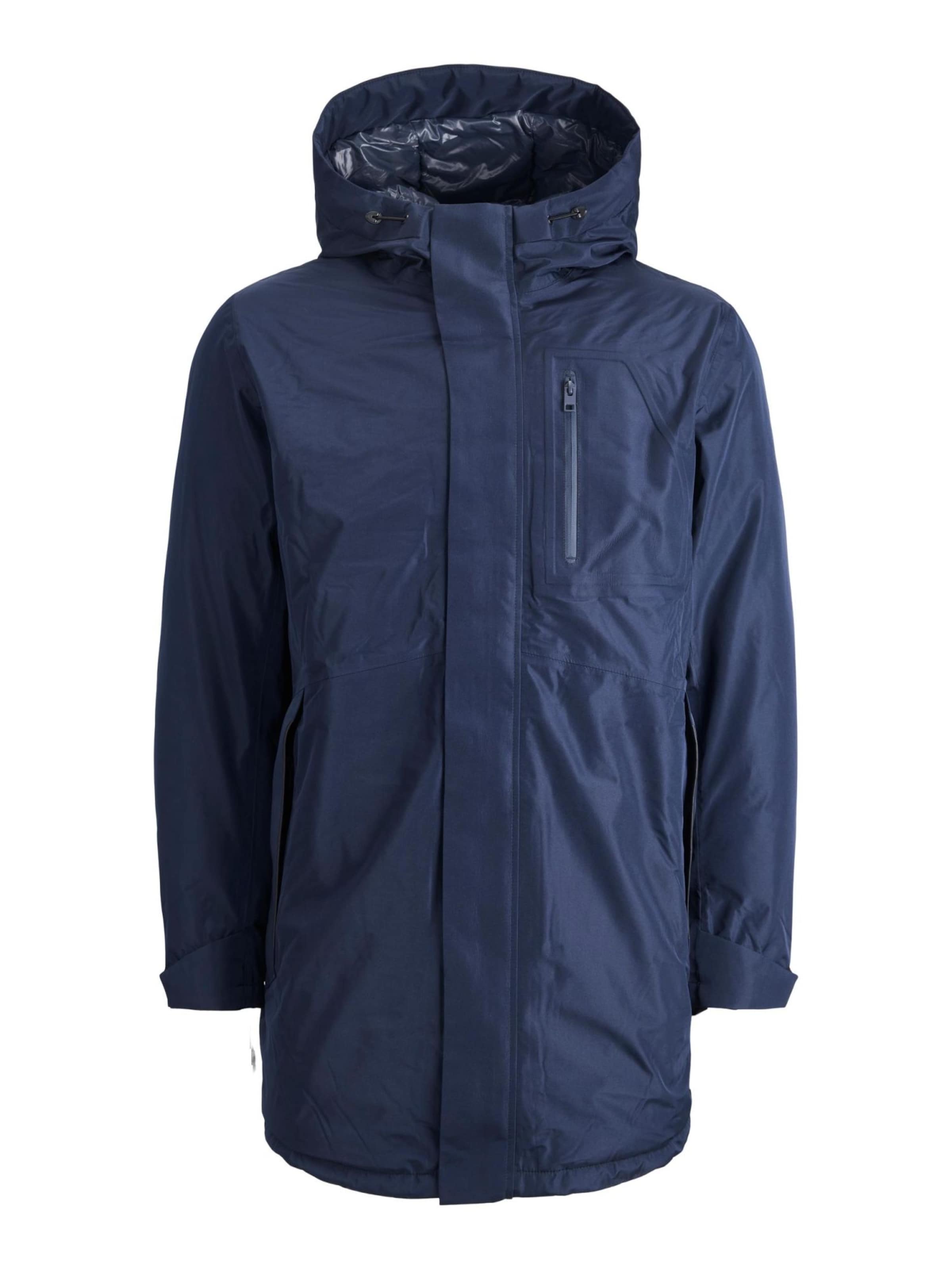 JACK & JONES Overgangsparka 'Wing' i blå: forside