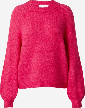 VILA Sweater 'JAMINA' in Pink: front