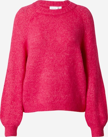 VILA Sweter 'JAMINA' w kolorze różowy: przód