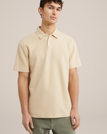 WE Fashion Poloshirt in Beige: predná strana