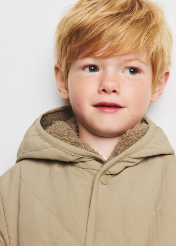 MANGO KIDS Övergångsjacka 'EDU' i beige