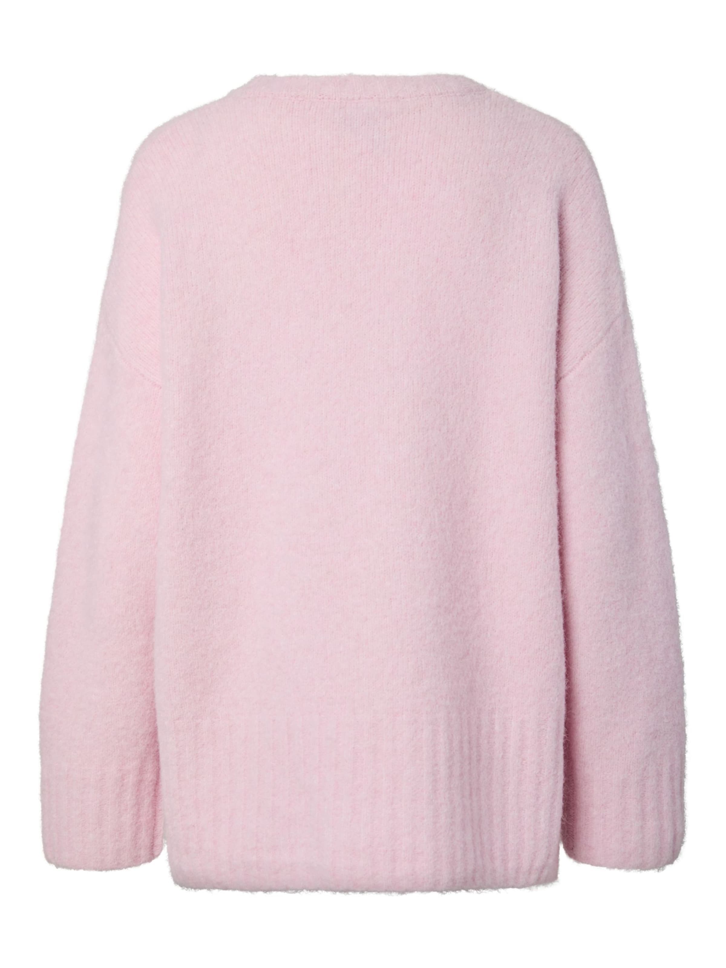 PIECES Sweater 'PCTina' in Pink