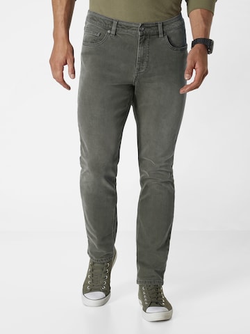 PADDOCKS Slimfit Jeans in Grau: Vorderseite