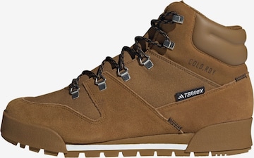 ADIDAS TERREX - Botas 'Terrex Snowpitch' en marrón: frente