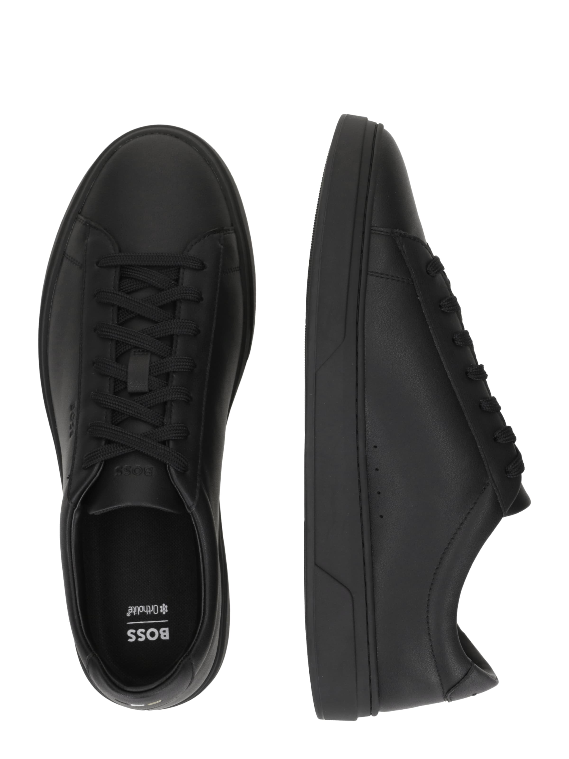 BOSS Низкие кроссовки 'Kieran' в Черный