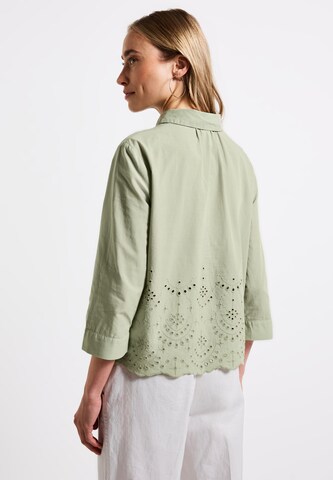 STREET ONE Bluse in Grün