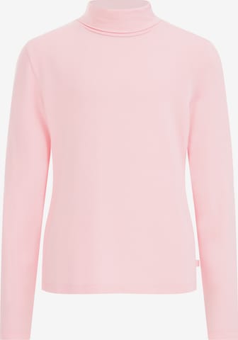 T-Shirt WE Fashion en rose : devant