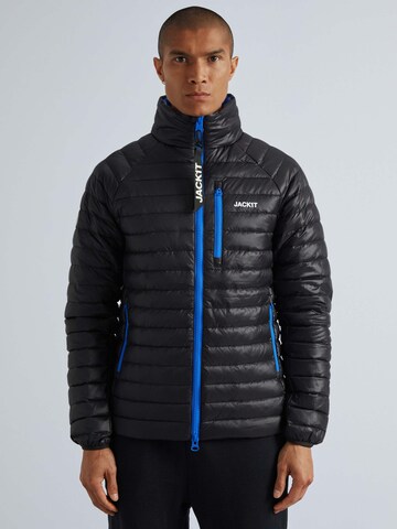 JACK1T Between-season jacket ' SATEL1TE ' in Black: front