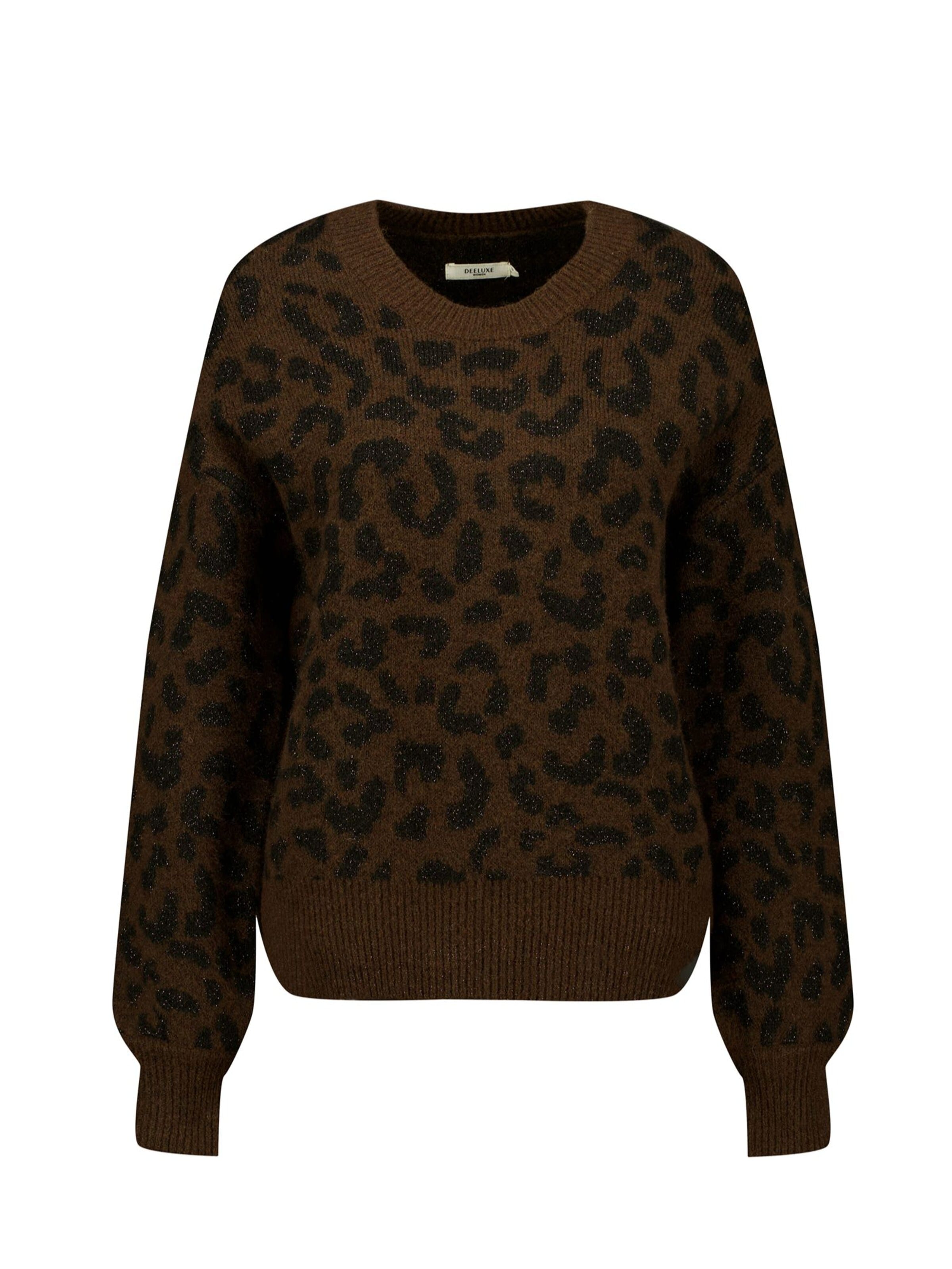 Deeluxe Pullover‌‌‌‌ in Braun: Vorderseite