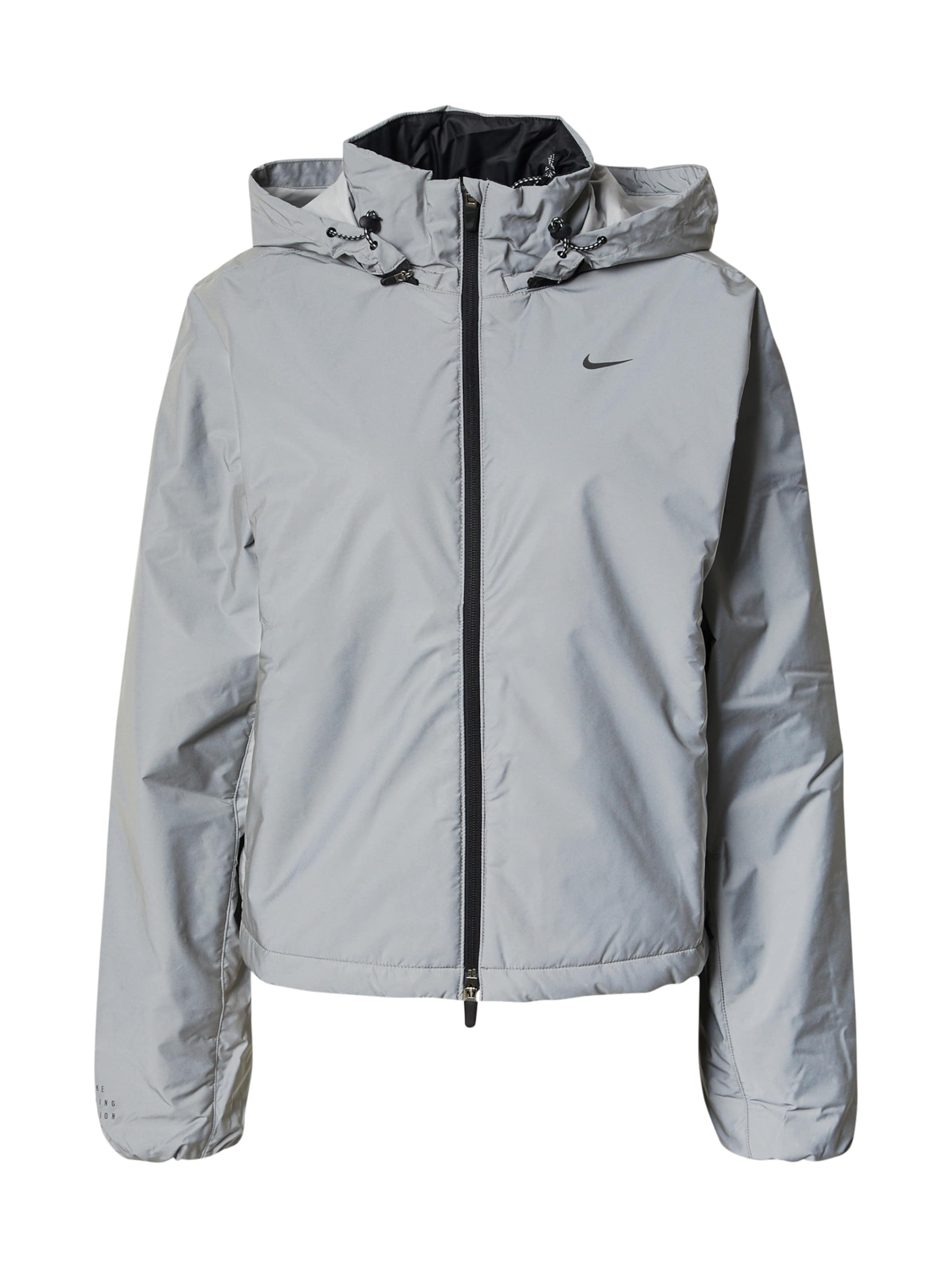 Nike Sportswear Преходно яке 'DVN' в сиво: отпред