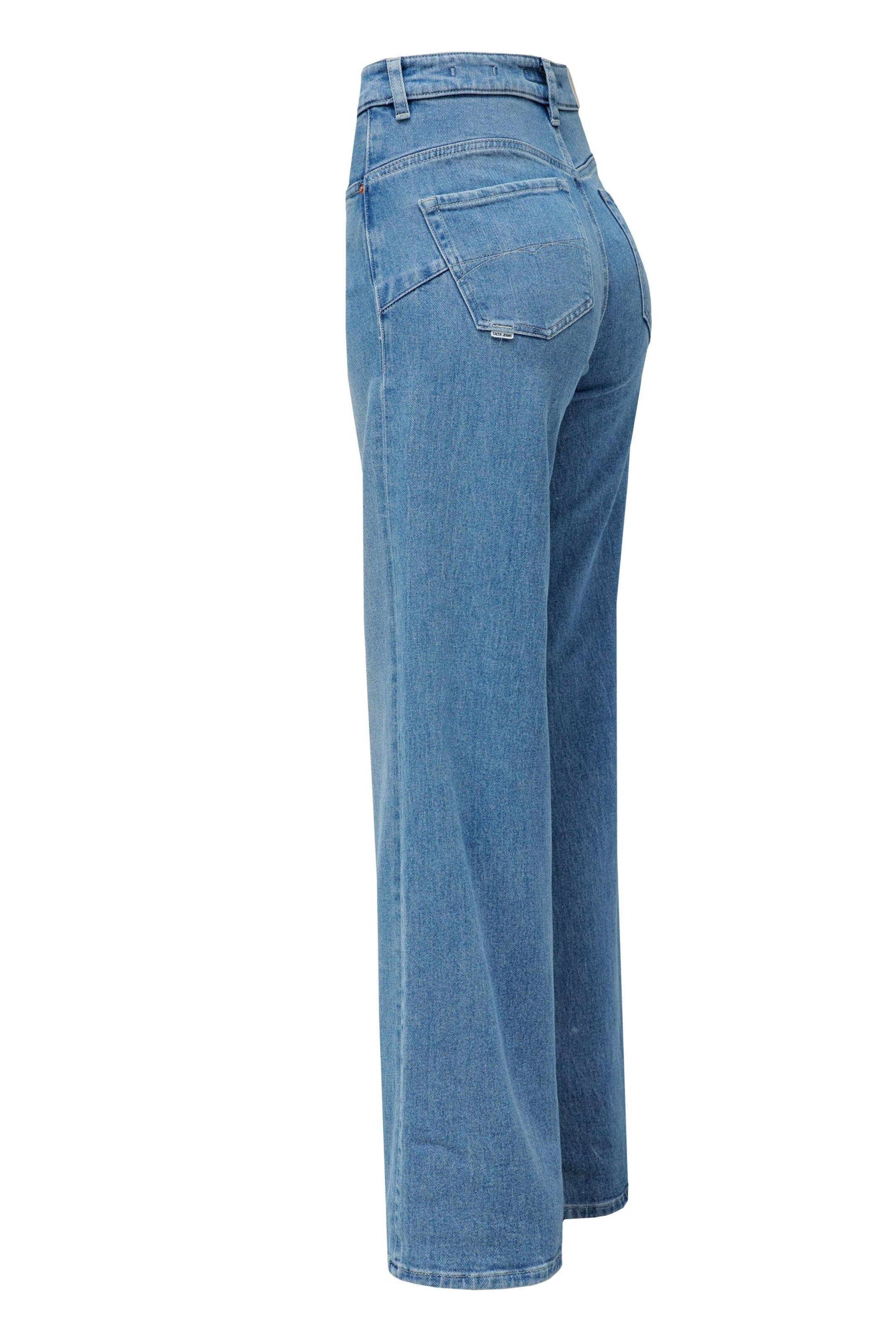 Salsa Jeans Wide leg Jeans 'Faith' in Blauw