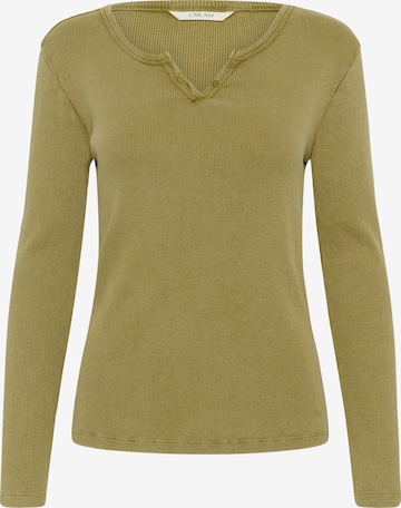 zaļš Cream T-Krekls 'CRTalia': no priekšpuses