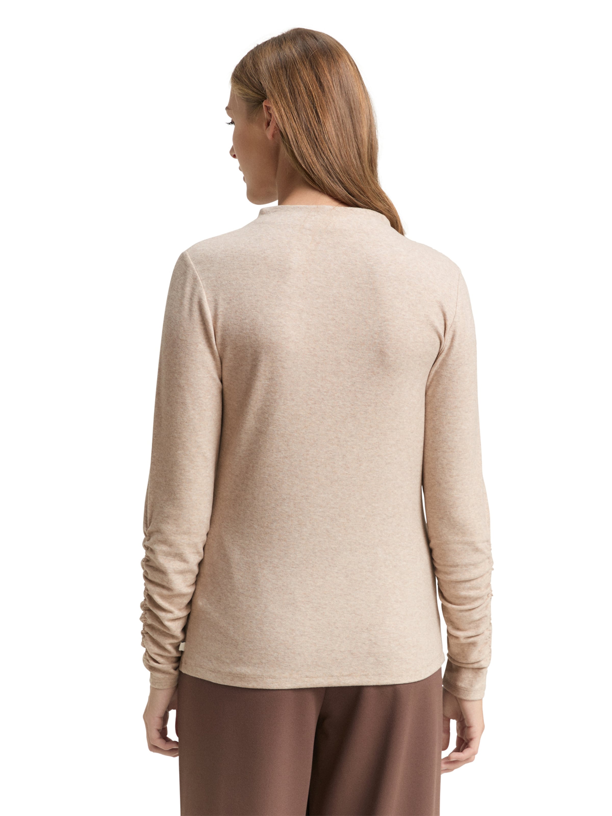 TOM TAILOR DENIM Футболка в Бежевый