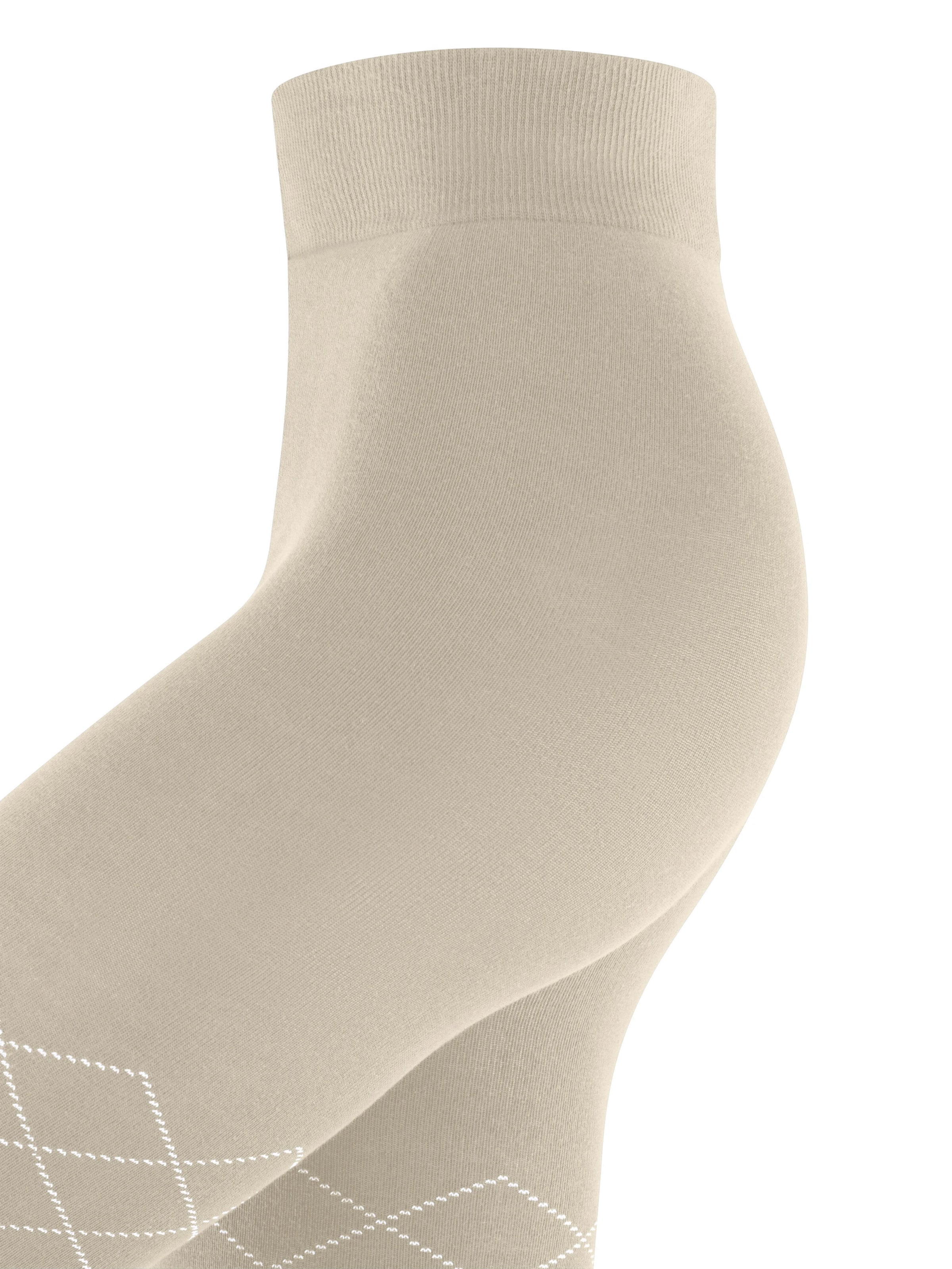 BURLINGTON Strumpfhose 'Argyle Affair'‌‌‌‌‌‌‌ in Weiß