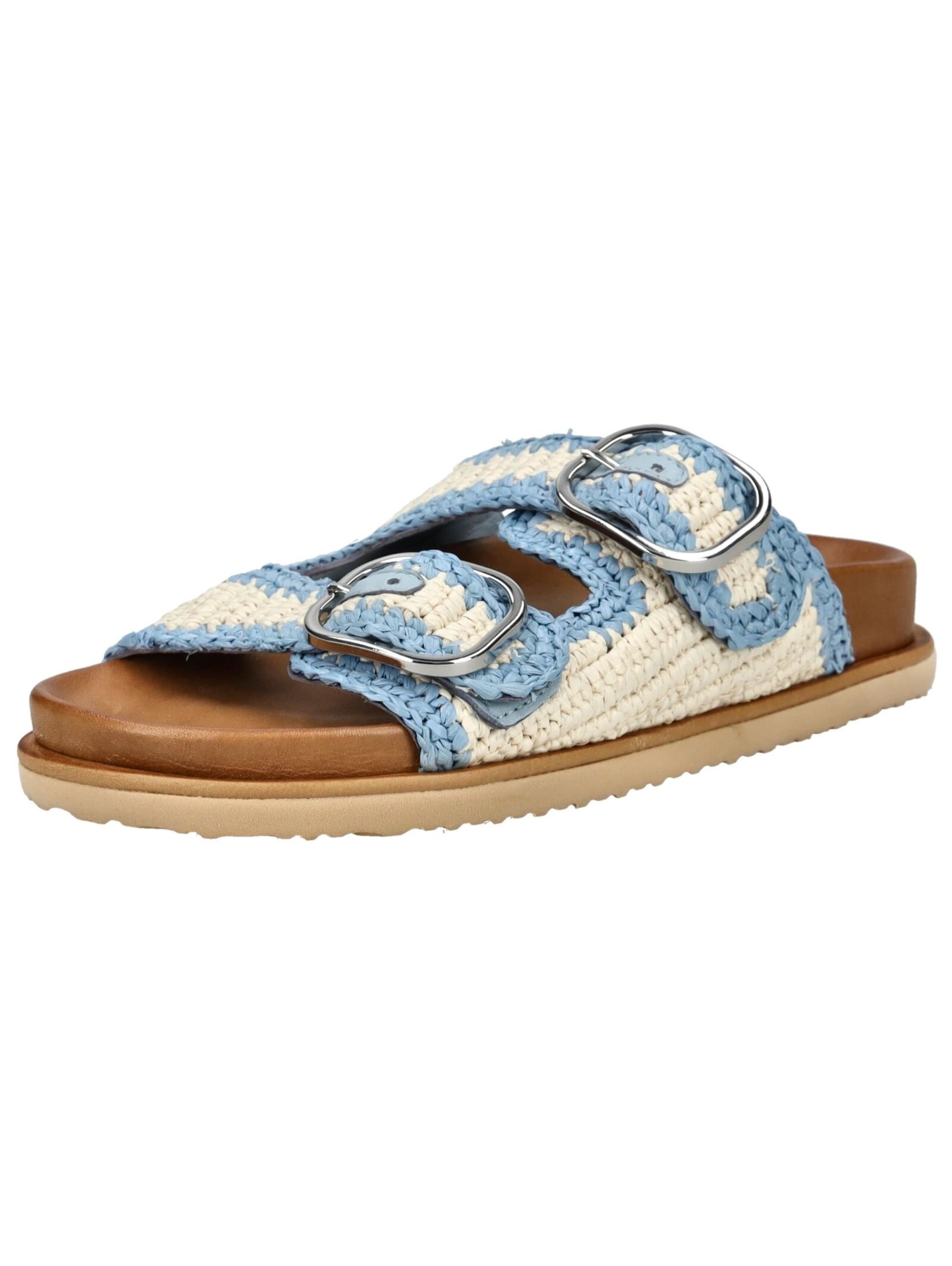 Zoccoletto di INUOVO in blu: frontale