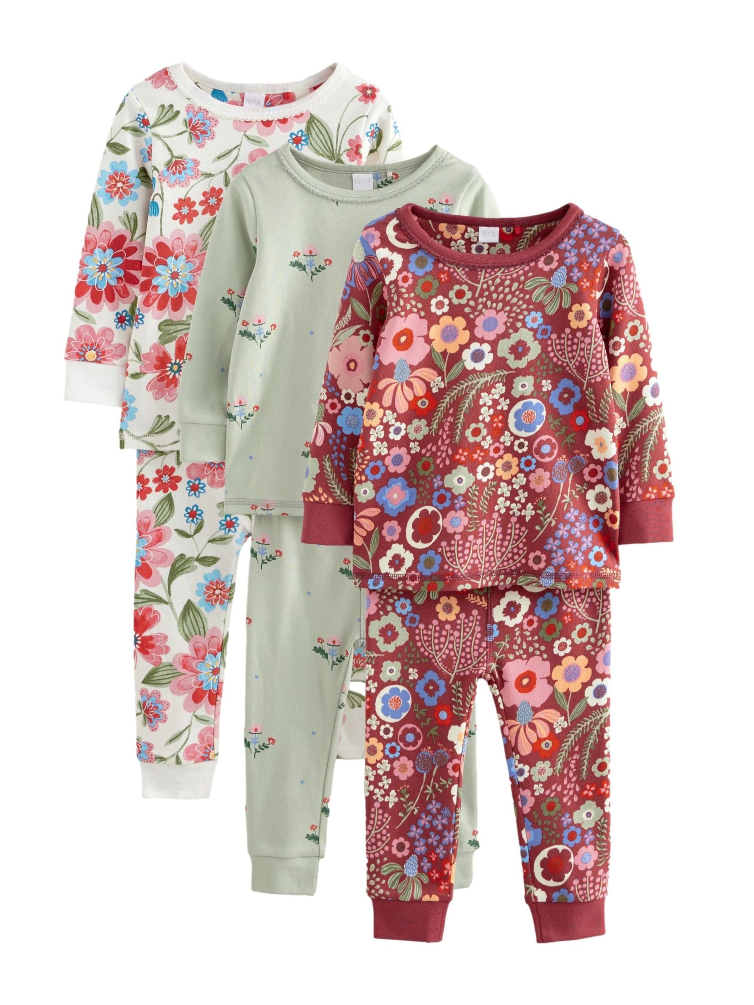 Pijamale de la Next pe mai multe culori: față