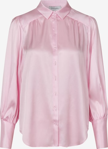 Chemisier Dea Kudibal en rose : devant