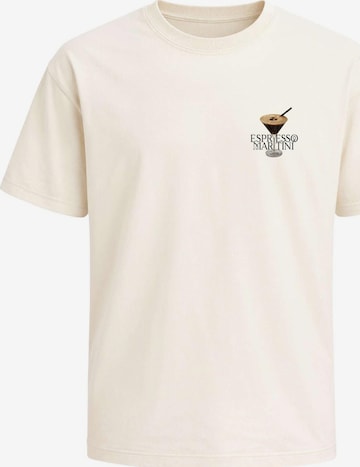 Neverless Shirt 'Espresso Martini' in Beige: Vorderseite