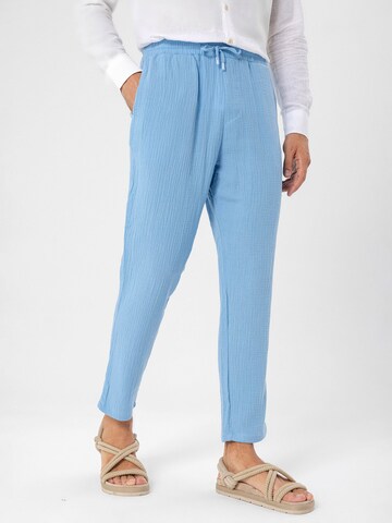 Antioch Tapered Trousers in Blue
