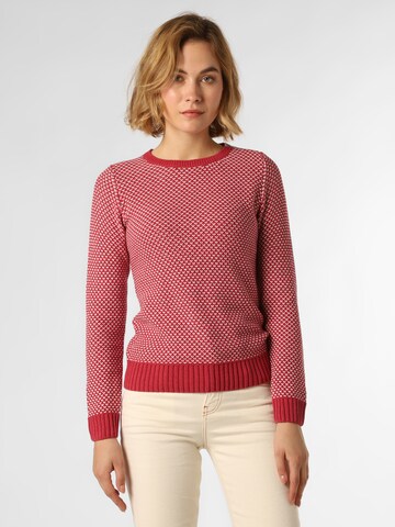 Marie Lund Sweater in Red: front