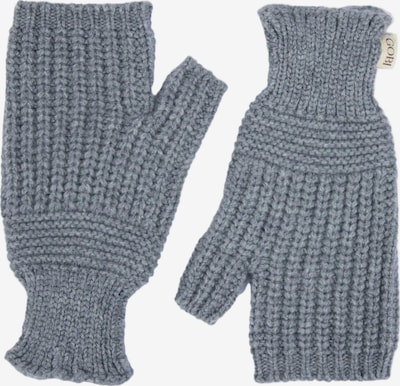 GOBI Cashmere Kynsikkäät 'Rib-Knit Cashmere Gloves' koossa XS-XL värissä harmaa, Tuotenäkymä
