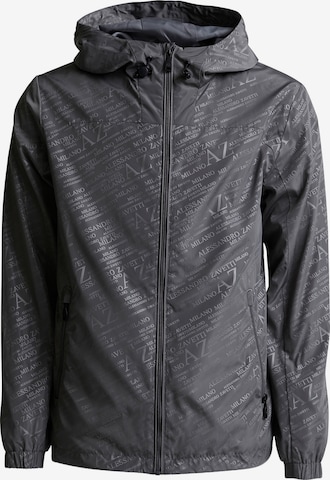 Alessandro Zavetti Přechodná bunda 'Zetta' – šedá: přední strana